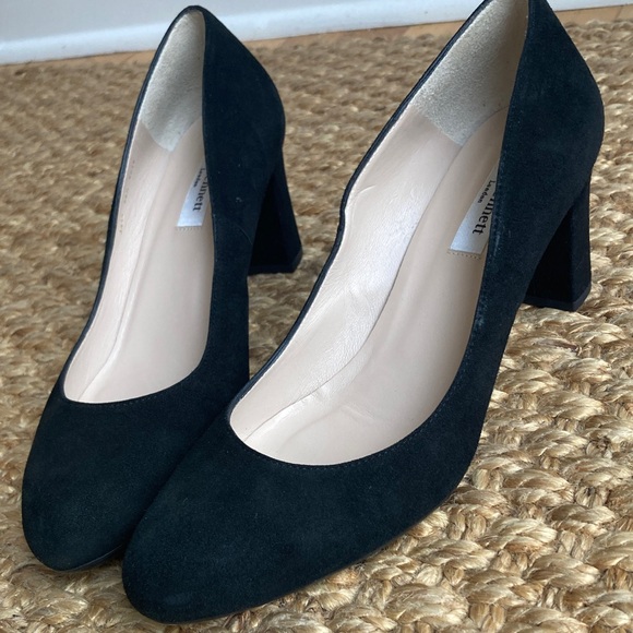 LK Bennett Shoes - LK Bennett London Sersha Suede Pump. Black. Size 38.5